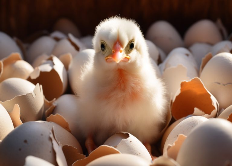 تغذیه اولیه جوجه ها