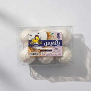 تخم مرغ پاکدیس طلق 6 عددی